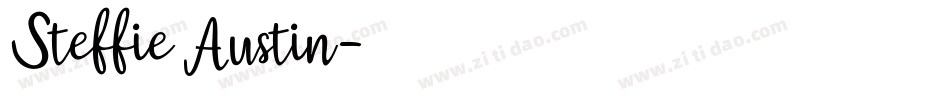 Steffie Austin字体转换
